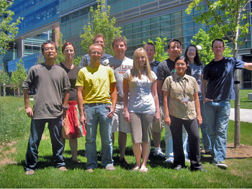 Lab members 2008